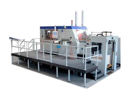 Automatic press for hot stamping foil Gietz