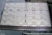 Honeycomb base for 7 mm resp. ¼" dies (optional)