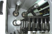 Waste foil winding device