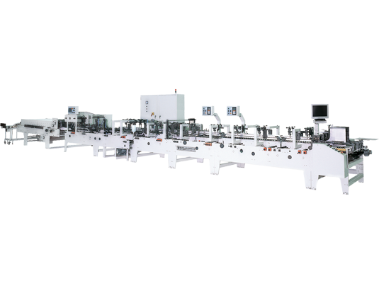 High speed 4-6 corner folding and gluing machine SBL